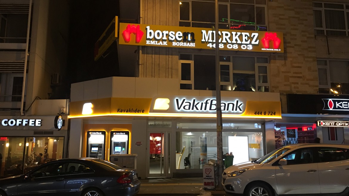Vakıfbank Ankara Kavaklıdere Şubesi